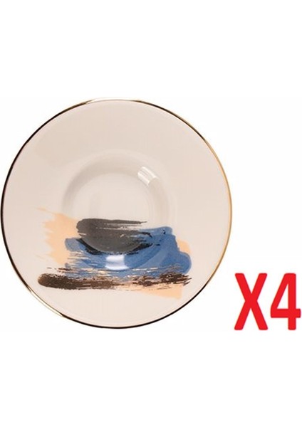 Dash Desen Çay Tabağı 11CM 4 Lü 04ALM008506