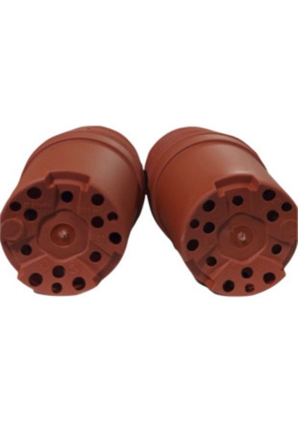 Ucuz Marketim Kaktüs & Sukulent Üretim Saksı 8 cm 20 Adet