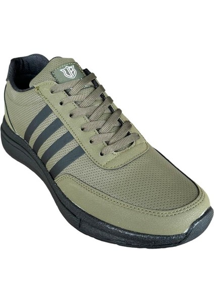 Unisex Spor Ayakkabı Haki - Siyah