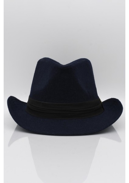 Erkek Lacivert Fötr Kovboy Şapka fiyatları