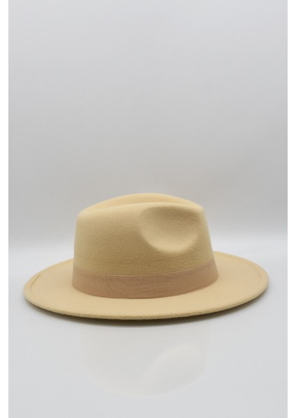 Bej Fötr Şapka Ayarlanabilir İpli Panama Hat fırsatları