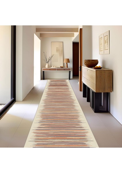 Modern Dijital Baskı Dört Mevsim Yıkanabilir Kaymaz Taban Salon Halısı Mutfak Halısı Yolluk