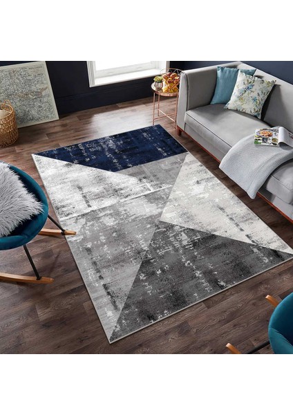 Modern Dijital Baskı Dört Mevsim Yıkanabilir Kaymaz Taban Salon Halısı Mutfak Halısı Yolluk