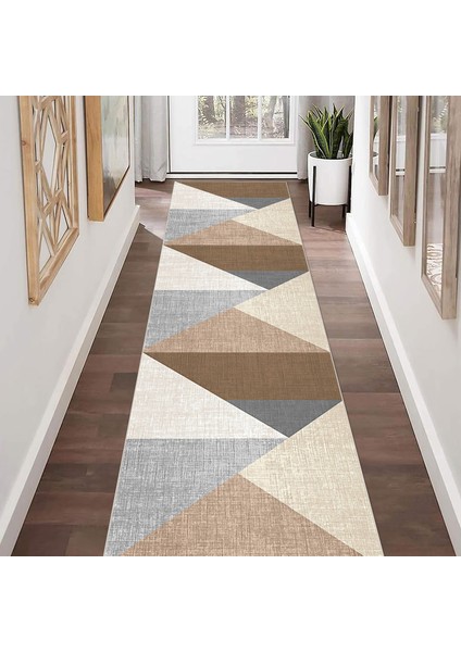 Modern Dijital Baskı Dört Mevsim Yıkanabilir Kaymaz Taban Salon Halısı Mutfak Halısı Yolluk