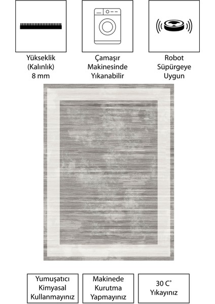 Modern Dijital Baskı Dört Mevsim Yıkanabilir Kaymaz Taban Salon Halısı Mutfak Halısı Yolluk
