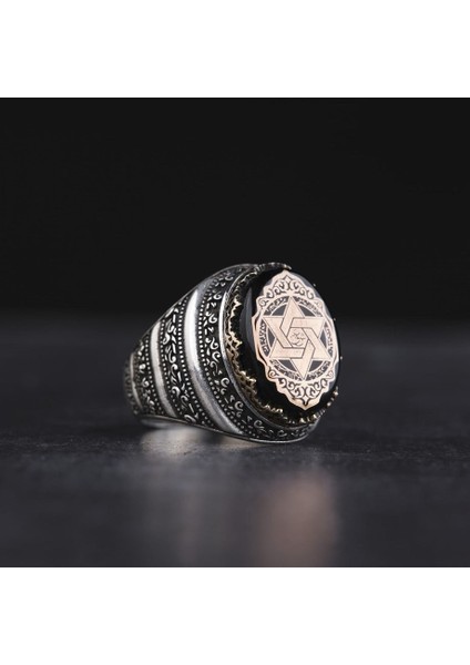 Aşk Mührü Gümüş Erkek Yüzük