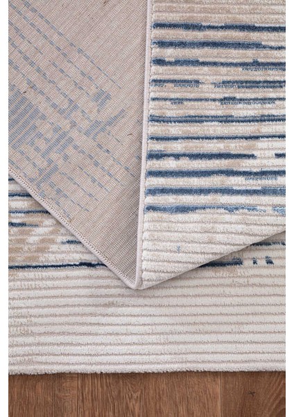 Wilto Beyaz Bej Halı Yumuşak Oturma Odası Salon Çocuk Odası Mutfak Halısı PF179 120 x 180 modelleri