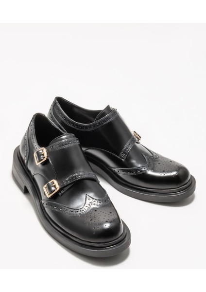Siyah Deri Kadın Günlük Ayakkabı fiyatları