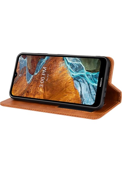 Nokia G300 Pu Deri Cüzdan Manyetik Kapatma Telefon Kılıfı (Yurt Dışından) indirimleri