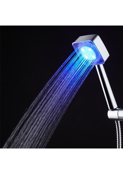 7 Renk Stili Yeni Aydınlık LED Duş Sıcaklığa Duyarlı Renk Değiştiren Duş Renkli Şelale Püskürtücü Ev Dekorasyon Aksesuarları (Yurt Dışından) modelleri