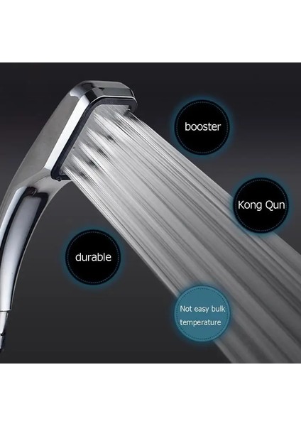 No.1 Stili Sıcak Basınçlı Su Tasarrufu 300 Delik Krom Abs Banyo Duşları Kare Püskürtücü El Duşu Başlığı Tasarruflu Yağmurlama (Yurt Dışından) fiyatları