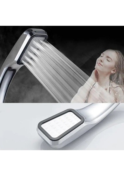 No.1 Stili Sıcak Basınçlı Su Tasarrufu 300 Delik Krom Abs Banyo Duşları Kare Püskürtücü El Duşu Başlığı Tasarruflu Yağmurlama (Yurt Dışından) modelleri