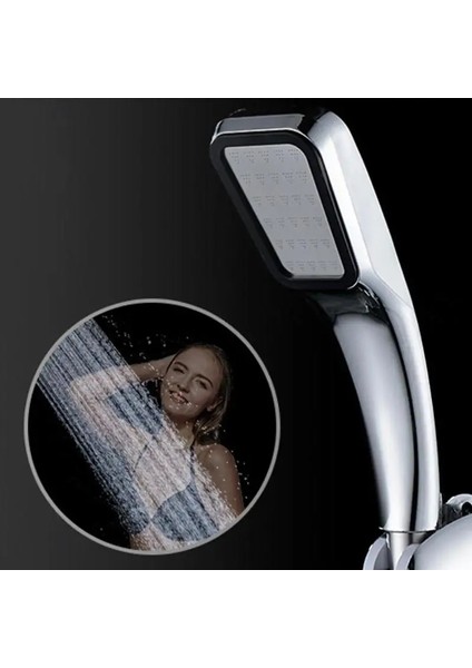 No.1 Stili Sıcak Basınçlı Su Tasarrufu 300 Delik Krom Abs Banyo Duşları Kare Püskürtücü El Duşu Başlığı Tasarruflu Yağmurlama (Yurt Dışından) indirimleri