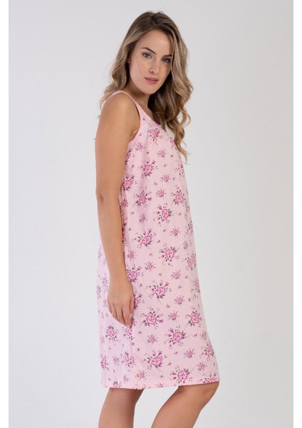 Pamuklu Kadın Kalın Askılı Kısa Boy Gecelik , 161394 fiyatları