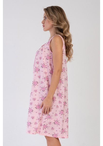 Pamuklu Kadın Kalın Askılı Kısa Boy Gecelik , 161394 modelleri