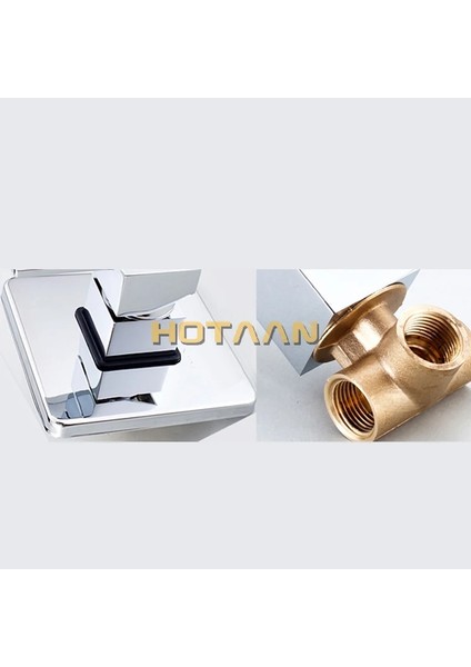 Krom Stili Banyo ve Duş Muslukları Kontrol Pirinç Karışım Vanası Anahtarı Gizli Duş Vanası Mikser Otel Musluk Karıştırma Duvar Duşu Swit (Yurt Dışından) fırsatları