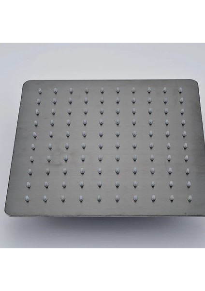 Mavi Stil Titanyum Siyahaltınkrom Ultra Ince Stil "yağmur Duş Başlığı Paslanmaz Çelik Banyo Bataryası Kafayı Değiştirin (Yurt Dışından) fırsatları