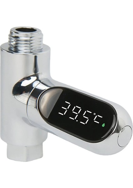 2. Nesil Tarzı LED Dijital Duş Termometresi Mutfak Banyo Musluk Su Sıcaklığı Ölçer Monitör Akışı Kendi Kendine Üreten Elektrik (Yurt Dışından)