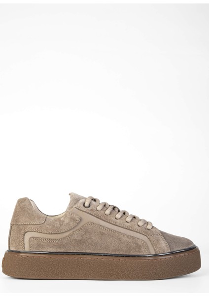 Kadın Deri Vizon Sneakers & Spor Ayakkabı 804 1834 Bn Ayk SK23/24 Vızon Suet