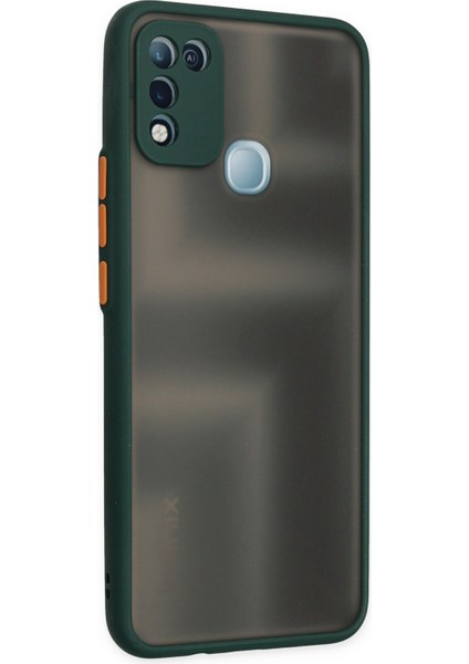 Infinix Hot 11 Play Kılıf Montreal Silikon Kapak - Yeşil 300099