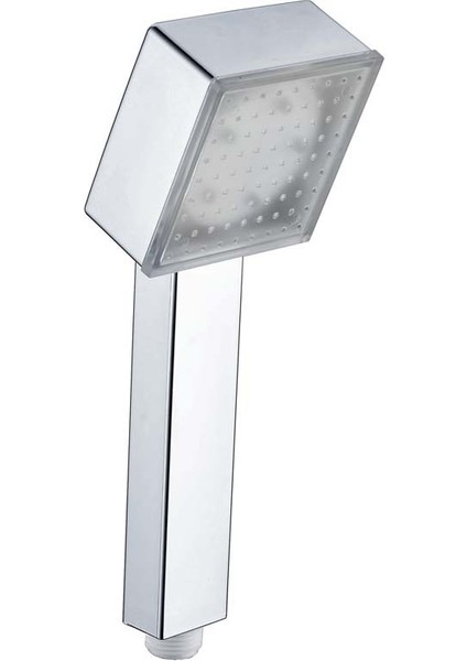 Üç Renk Tarzı Banyo Renk Değiştiren LED Duş Başlığı Işık Parlayan Automatoror Değişen El Su Tasarrufu Yüksek Basınçlı Duş (Yurt Dışından)