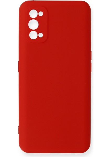 Realme 7 Pro Kılıf Nano Içi Kadife Silikon - Kırmızı 300099