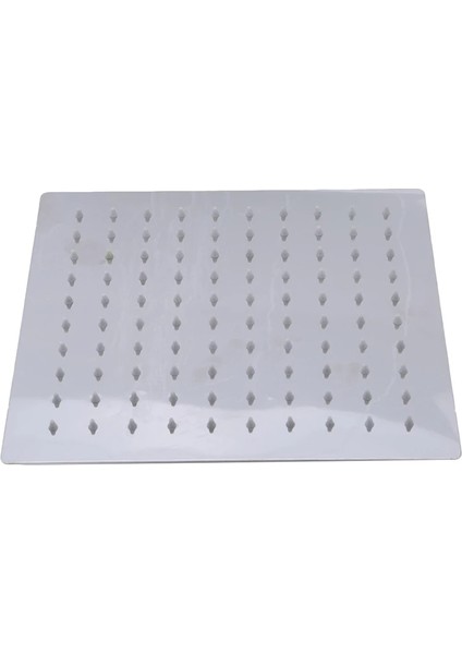 10 Inç KARE-25CM Tarzı Kare Yuvarlak Şekil Paslanmaz Çelik Ultra-Ince Şelale Yağmur Büyük Duş Başlığı Duş Başlığı Basınçlı Yağmur Duş Başlığı (Yurt Dışından)