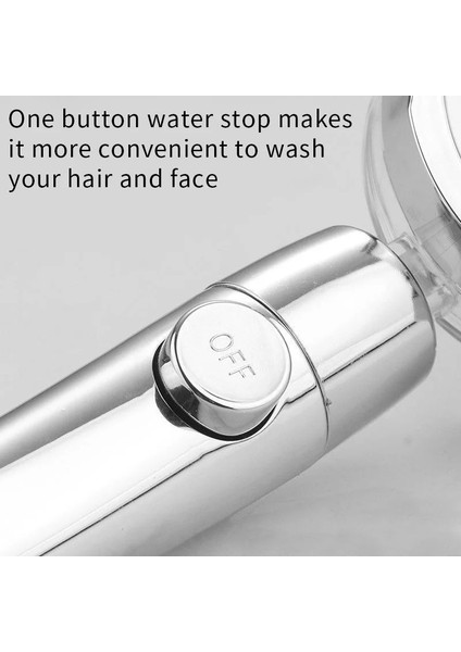 Mor Filtreli Pamuk Stili Duş Başlığı Su Tasarrufu Akışı 360 Derece Dönen Türbin Küçük Fan Yağmur Yüksek Basınçlı Püskürtme Memesi Banyo Aksesuarları (Yurt Dışından) indirimleri