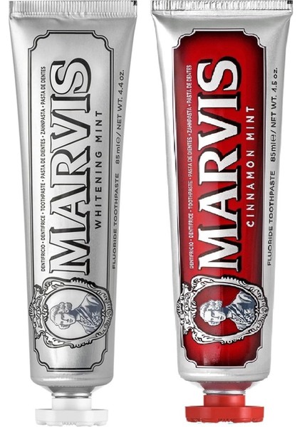 Whitening Mint Diş Macunu 85 ml + Cinnamon Mint Diş Macunu 85 ml