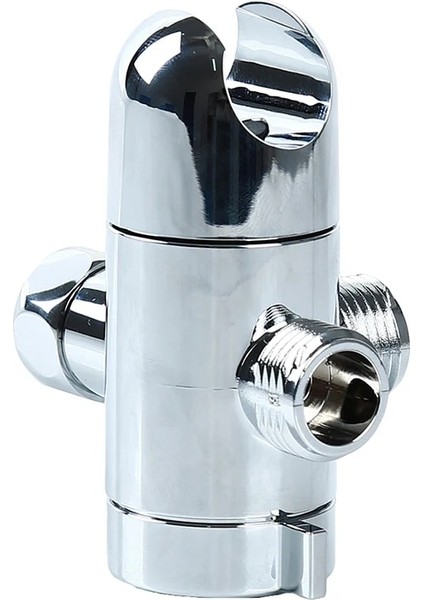 Krom 3 Yollu Tee Konnektör Duş Başlığı Sabit Koltuk Yönlendirici Banyo Ayarlanabilir El Duş Başlığı Kol Monteli Yönlendirme Vanası (Yurt Dışından) fırsatları