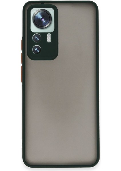 Xiaomi Mi 12T Kılıf Montreal Silikon Kapak - Yeşil 300099