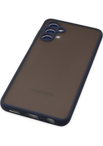 Samsung Galaxy A04S Kılıf Montreal Silikon Kapak - Lacivert 300099