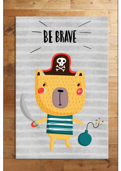 Cino 74 Sevimli Korsan Çocuk Odası Halı Bebek Oyun Halısı