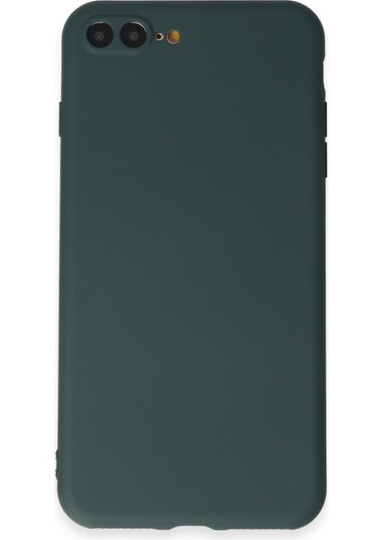 Iphone 8 Plus Kılıf First Silikon - Koyu Yeşil 300099