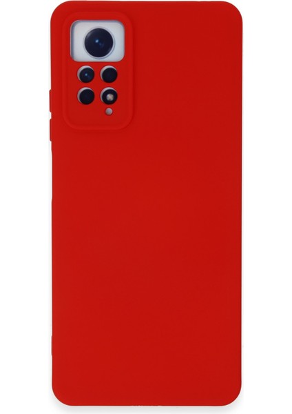 Xiaomi Redmi Note 12 Pro 4g Kılıf Nano Içi Kadife Silikon - Kırmızı 300099