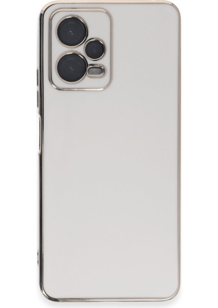 Xiaomi Redmi Note 12 Pro 5g Kılıf Volet Silikon - Beyaz 300099