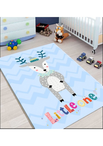 Cino 74 Sevimli Geyik Çocuk Odası Halı Bebek Oyun Halısı fiyatları