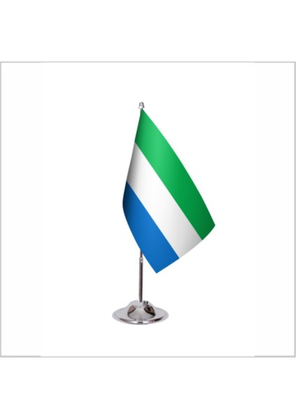Sierra Leone Tekli Masa Bayrağı