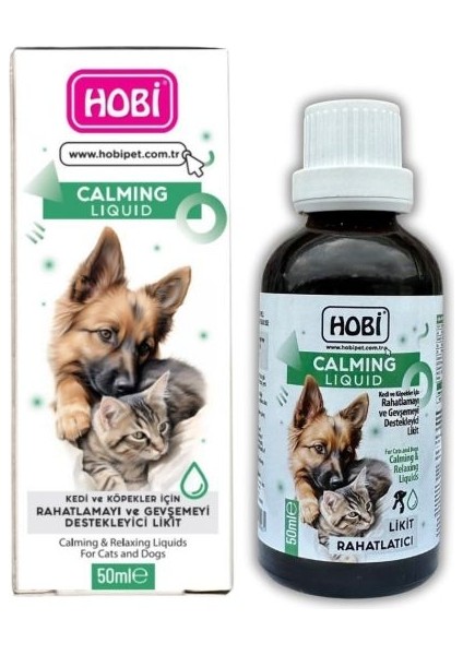 Calming Liquid Kedi ve Köpekler Destek Sıvı 50ML