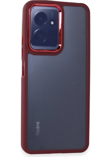 Xiaomi Redmi Note 12 4g Kılıf Dora Kapak - Kırmızı 300099