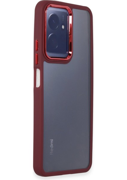 Xiaomi Redmi Note 12 4g Kılıf Dora Kapak - Kırmızı 300099