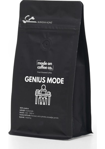 Genius Mode Çekirdek Kahve - Mode On Coffee Co.