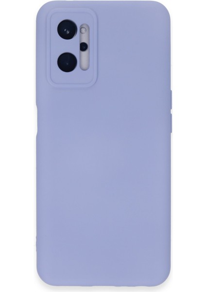 Realme 9i 4g Kılıf Nano Içi Kadife Silikon - Lila 300099