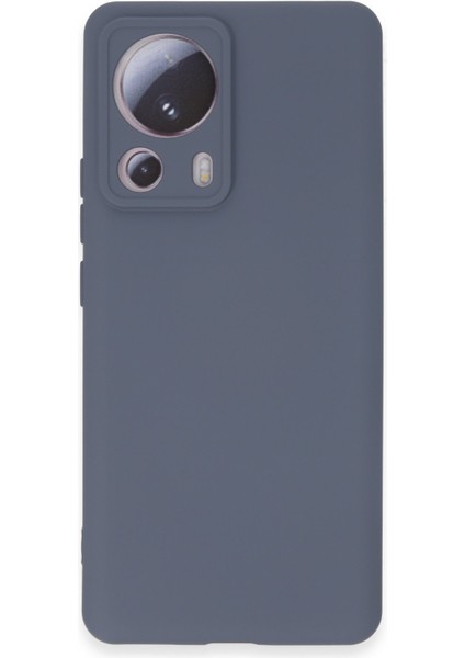 Xiaomi Mi 13 Lite Kılıf Nano Içi Kadife Silikon - Gri 300099