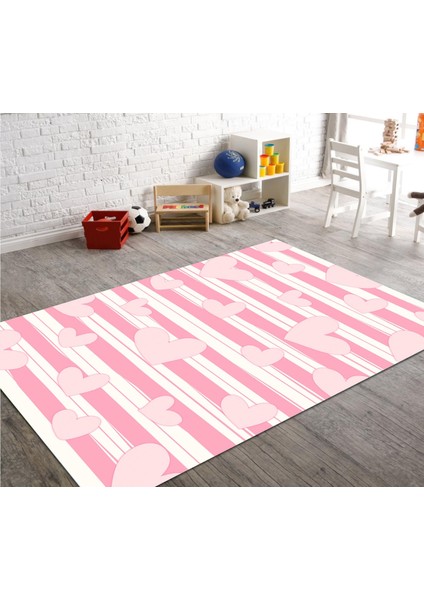 Cino 74 Pembe Kalpli Kız Çocuk Odası Halı Bebek Oyun Halısı fiyatları