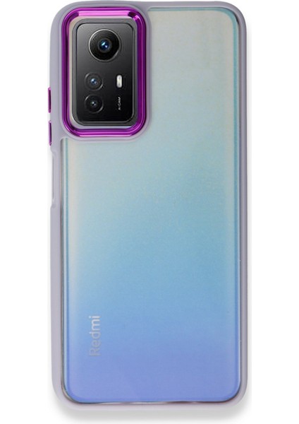 Xiaomi Redmi Note 12S Kılıf Dora Kapak - Lila 300099