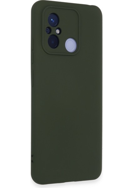 Xiaomi Redmi 12C Kılıf Nano Içi Kadife Silikon - Koyu Yeşil 300099 fiyatları