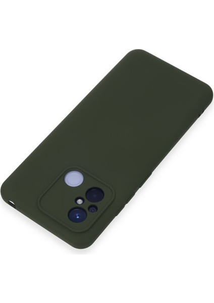 Xiaomi Redmi 12C Kılıf Nano Içi Kadife Silikon - Koyu Yeşil 300099 modelleri