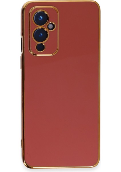 One Plus 9 Kılıf Volet Silikon - Kırmızı 300099