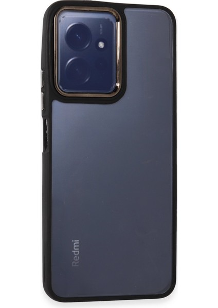 Xiaomi Redmi Note 12 4g Kılıf Dora Kapak - Siyah 300099